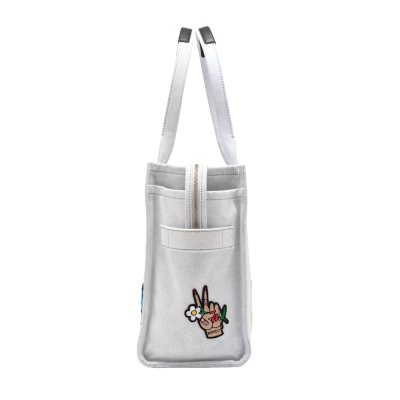 THE CAMP PATCHWORK DENIM LARGE TOTE BAG